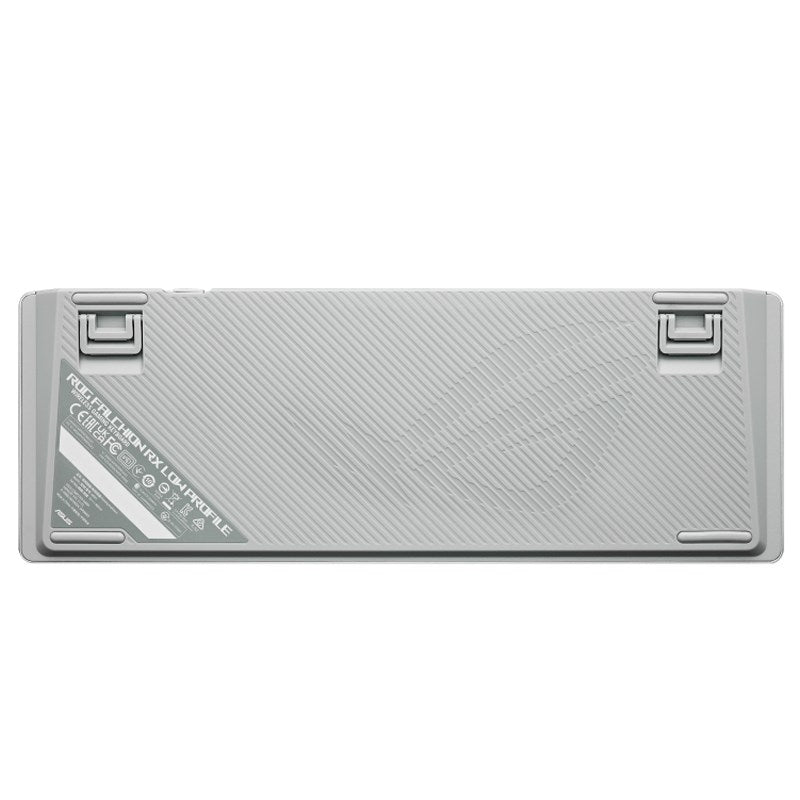 Asus ROG Falchion RX Low Profile 65% Wireless Optical Mechanical Gaming Keyboard (ROG RX Red Switches) (Arabic Layout) - White