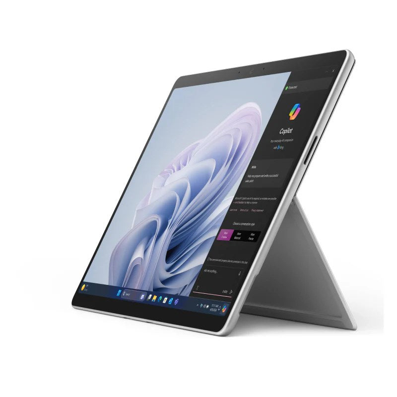 Microsoft Surface Pro 10, 13” Touchscreen 2880 x 1920 Flow Display, Intel Ultra 7, RAM 16 GB, SSD 1 TB, Windows 11 Pro - Platinum (Keyboard Sold Separately)