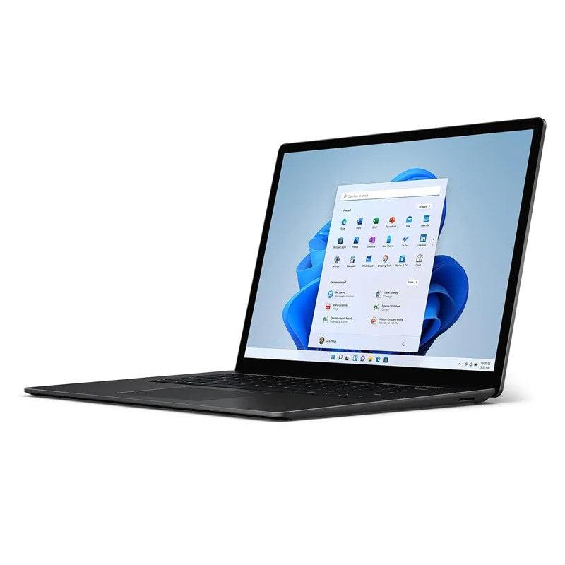 Microsoft Surface Laptop 5, 15” Display, Intel i7, RAM 8 GB, SSD 512 GB, Windows 11 Pro - Metal Black