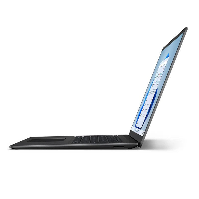 Microsoft Surface Laptop 5, 15” Display, Intel i7, RAM 8 GB, SSD 512 GB, Windows 11 Pro - Metal Black