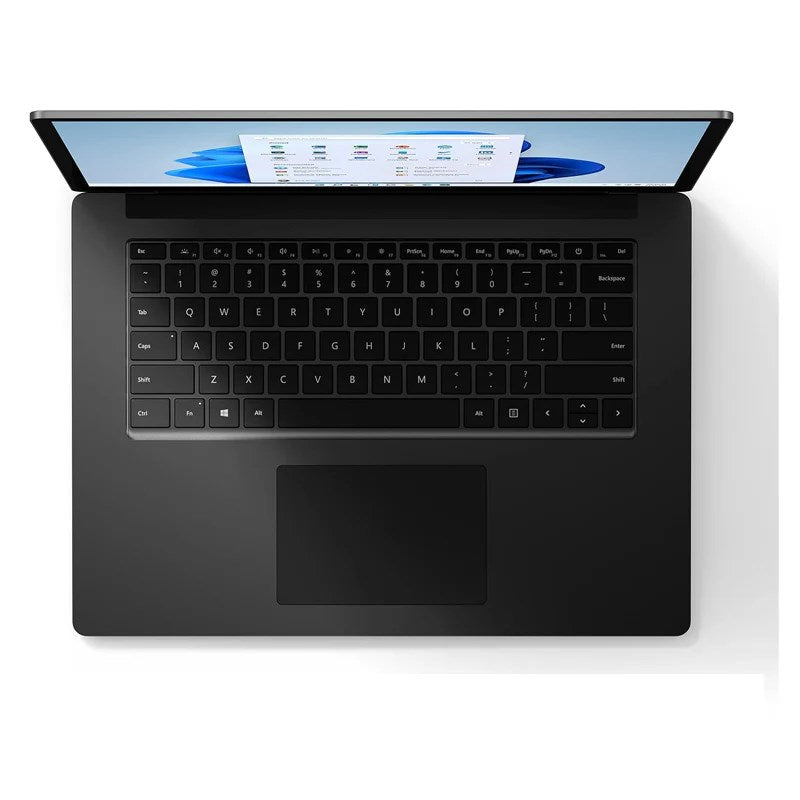 Microsoft Surface Laptop 5, 15” Display, Intel i7, RAM 8 GB, SSD 512 GB, Windows 11 Pro - Metal Black