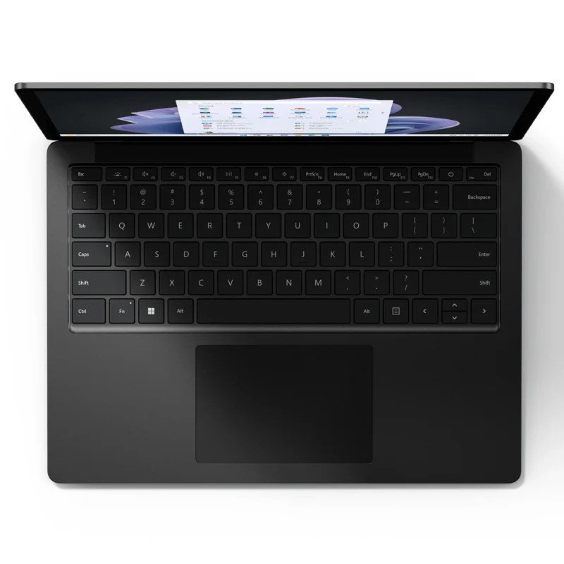 Microsoft Surface Laptop 5, 13” Display, Intel i7-1255U, RAM 16 GB, SSD 512 GB, Windows 11 Pro - Black