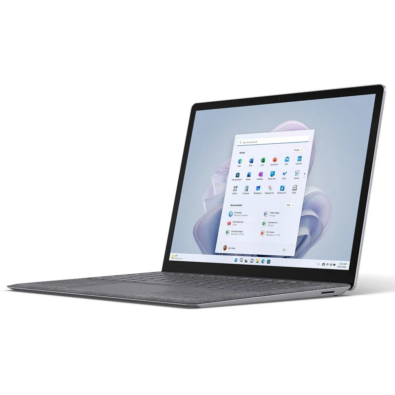 Microsoft Surface Laptop 5, 13” Display, Intel i7-1255U, RAM 16 GB, SSD 512 TB, Windows 11 Pro - Platinum