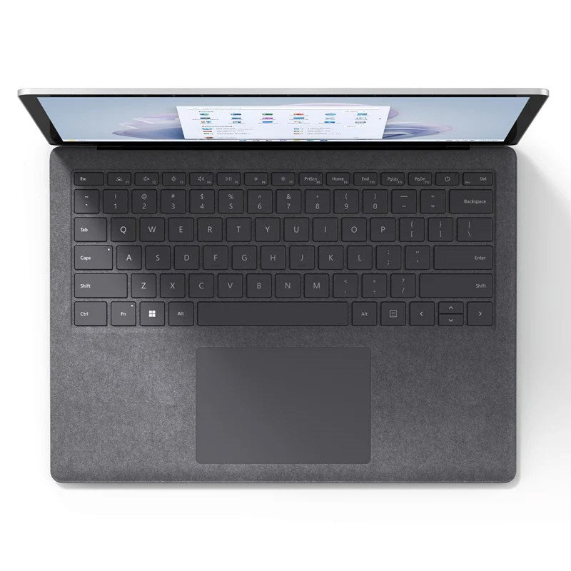 Microsoft Surface Laptop 5, 13” Display, Intel i7-1255U, RAM 16 GB, SSD 512 TB, Windows 11 Pro - Platinum