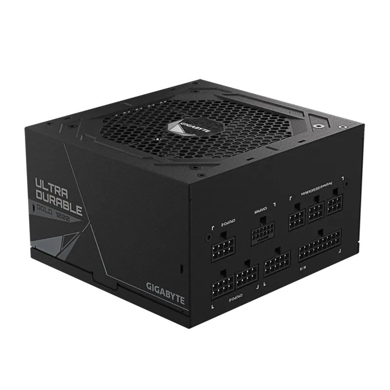 Gigabyte UD1000GM 1000 Watts Gen5 80 Plus Gold Fully Modular ATX Gaming Power Supply - Black