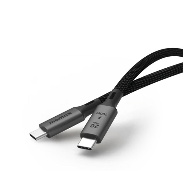 Momax Elite 100 Watts USB-C USB3.2 Gen 2x2 20Gbps Cable - 1 M