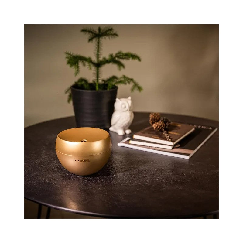 Stadler Form Jasmine Ultrasonic Aroma Oil Diffuser - Gold