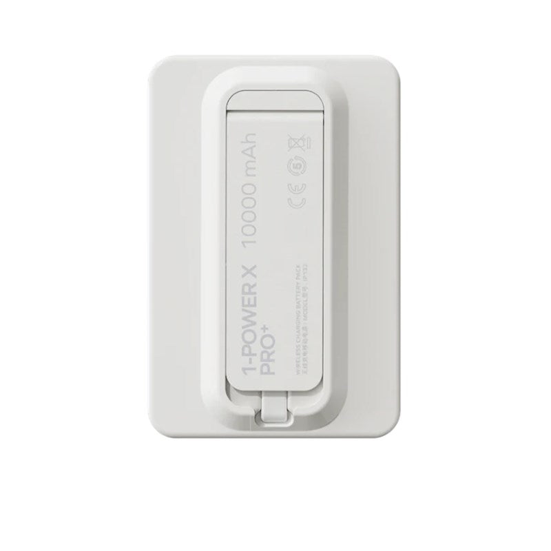 Momax 1-Power X Pro+ Magnetic Wireless Battery Pack (10000mAh) with Stand and Built-in USB-C Cable