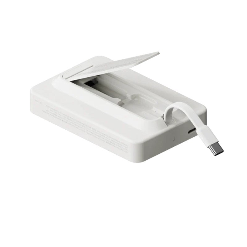 Momax 1-Power X Pro+ Magnetic Wireless Battery Pack (10000mAh) with Stand and Built-in USB-C Cable