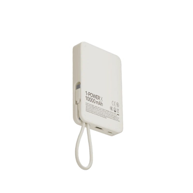 Momax 1-Power X Battery Pack (10000mAh) with Built-in USB-C Cable