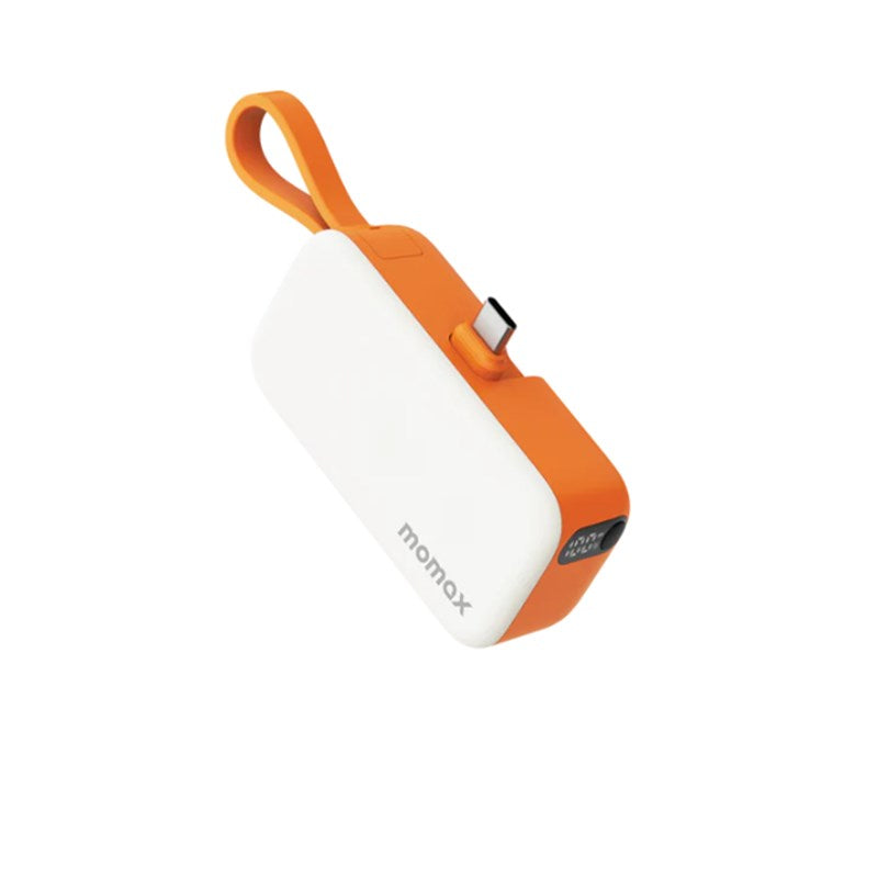 Momax 1-Power Mini 5000mAh Bulit-in Foldable USB-C Battery Pack