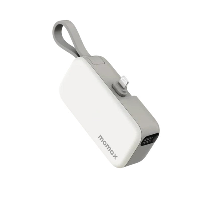 Momax 1-Power Mini 5000mAh Bulit-in Foldable Lightning Battery Pack