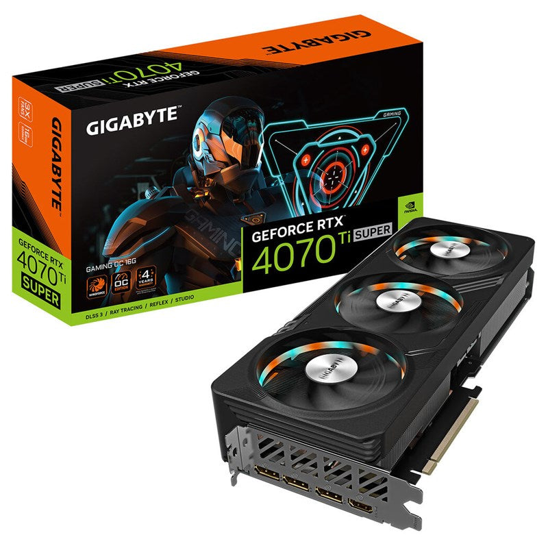 Gigabyte GeForce RTX 4070 Ti SUPER GAMING OC 16GB GDDR6X Gaming Graphics Card