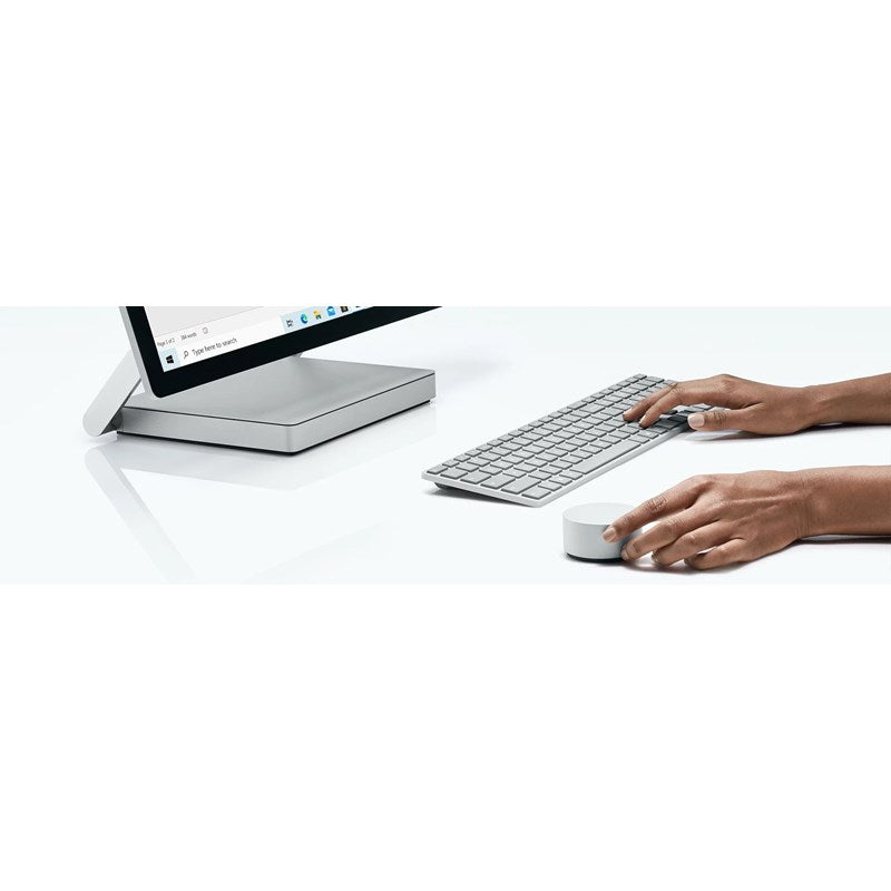 Microsoft Surface Wireless Keyboard, Bluetooth, English-Arabic - Grey