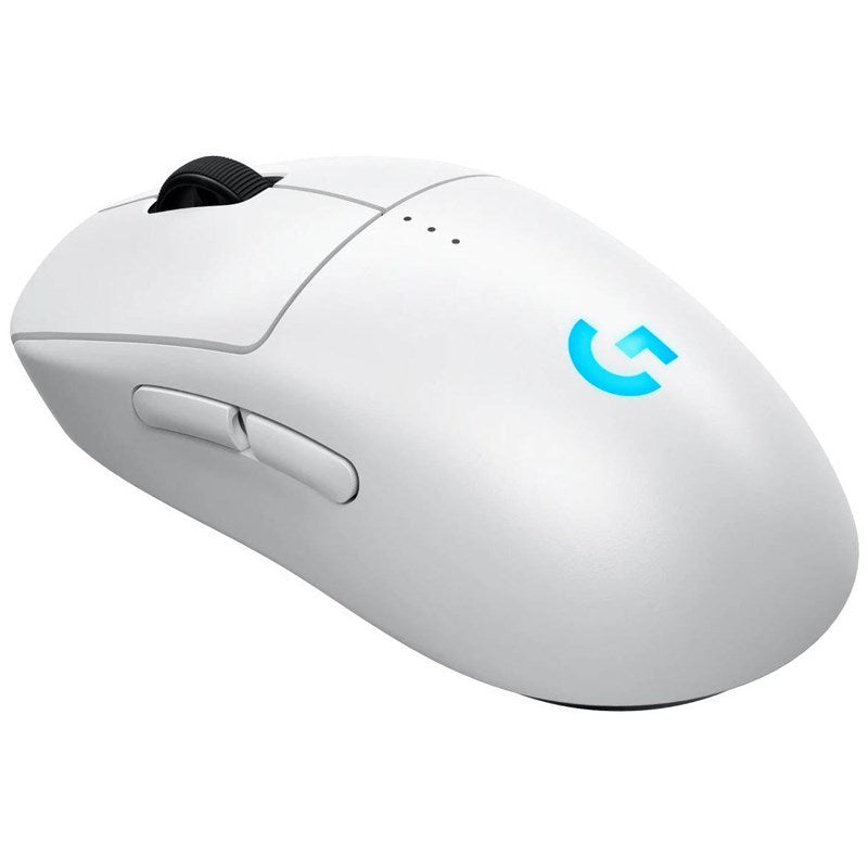 Logitech Kw Logitech PRO 2 LIGHTSPEED Wireless Ambidextrous Gaming Mouse - White