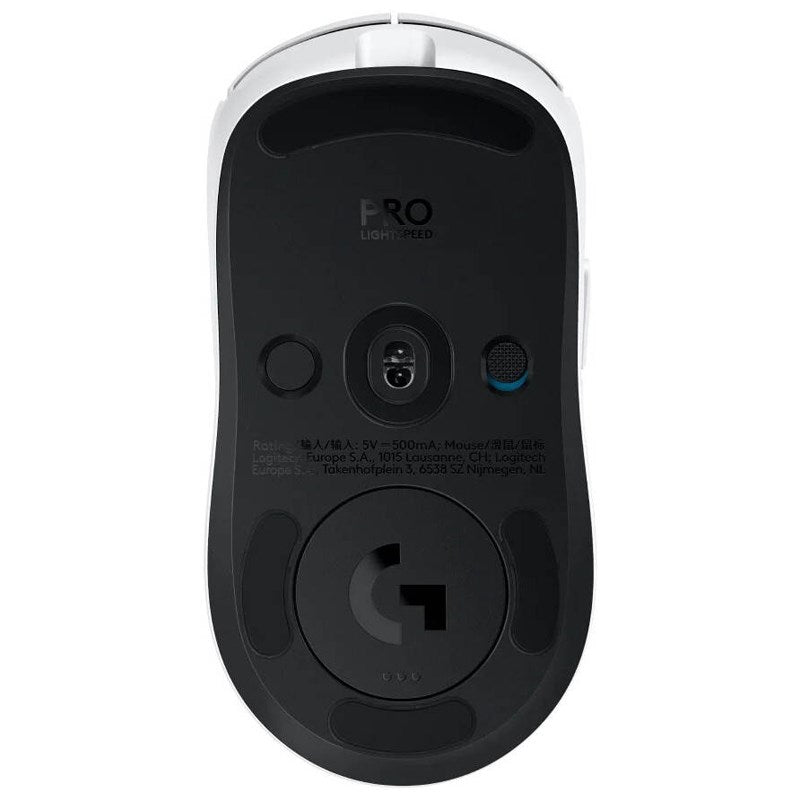 Logitech Kw Logitech PRO 2 LIGHTSPEED Wireless Ambidextrous Gaming Mouse - White