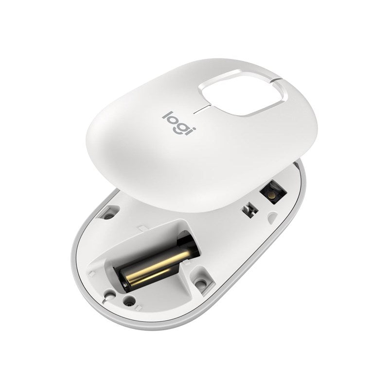 Logitech POP Mouse with Emoji - Off White