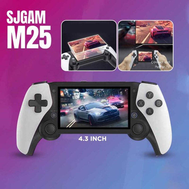 SJGAM M25 Retro Video Game Screen HD 4.3