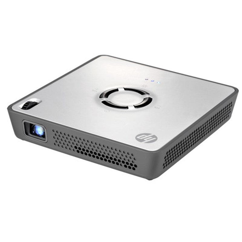 HP MP 120 Mobile LED Wireless Mini Projector with Rechargeable Battery, HDMI In/Out Smart TV Screen