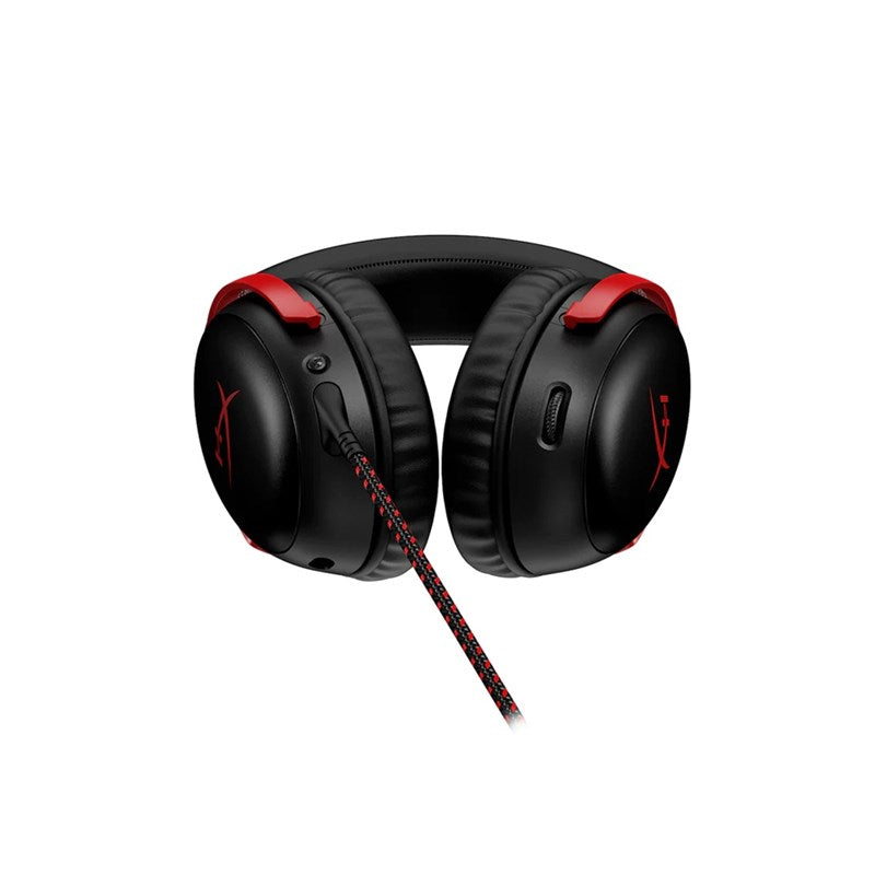 HyperX Cloud III DTS Headphone:X Spatial Audio Wired Gaming Headset for PC, PS5, PS4, Xbox One, Switch - Black/Red - Open Box