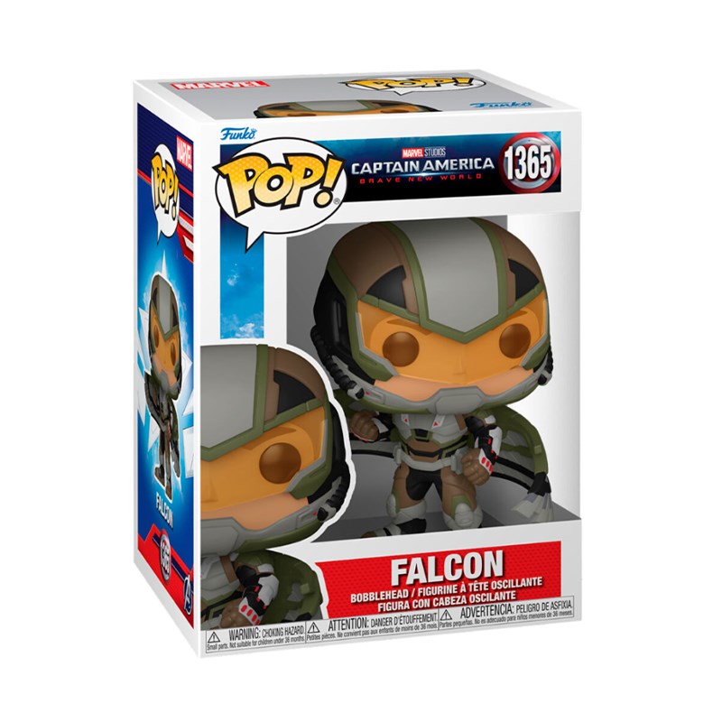Funko Pop! Marvel: Captain America Brave New World - Falcon (Joaquin Torres)