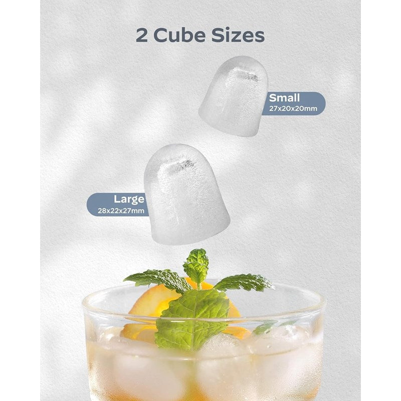 Silonn Portable Compact Countertop Ice Maker with Handle