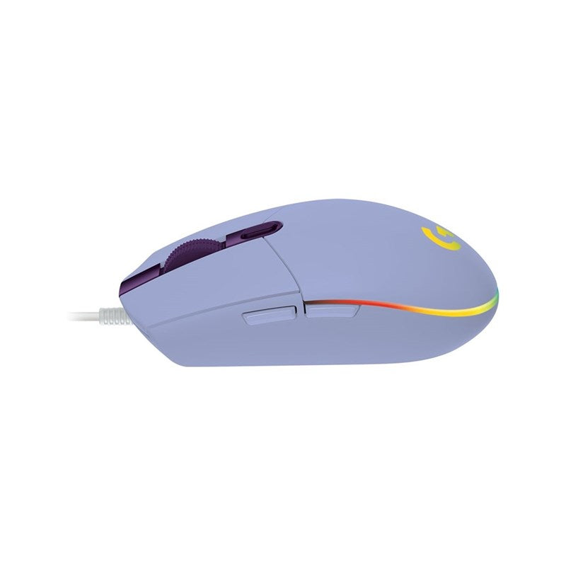Logitech G203 LIGHTSYNC RGB Lighting Gaming Mouse - Lilac - Open Box