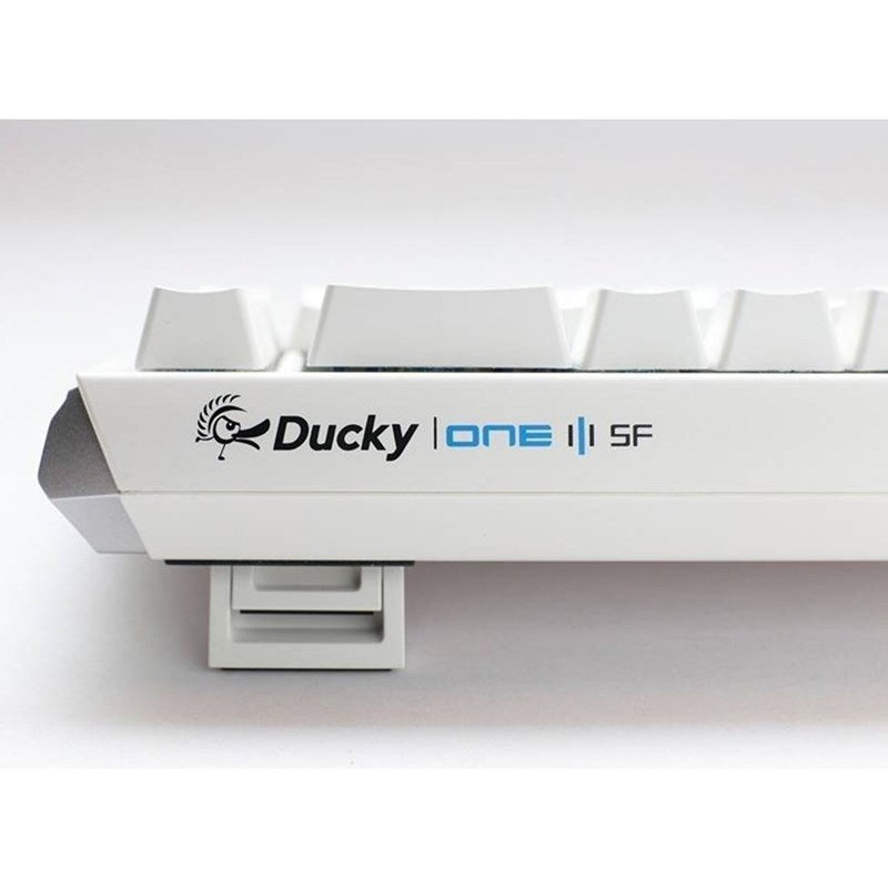 Ducky One 3 SF 65% Wired Mechanical Gaming Keyboard (Brown Switch) - Pure White (Arabic Layout) - Open Box