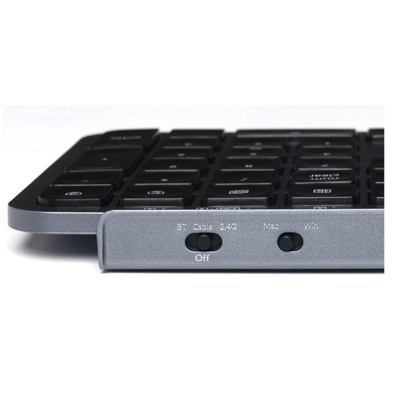 Keychron B1 Pro Ultra-Slim Wireless 75% ZMK Custom Keyboard for Windows & Mac - Space Grey
