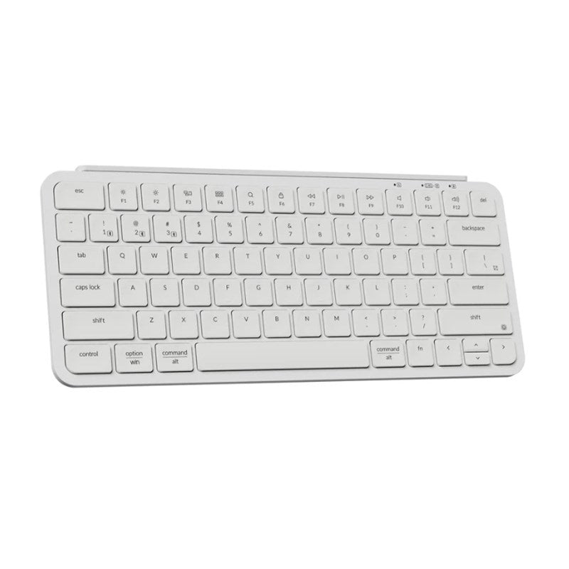 Keychron B6 Pro Full-Size Ultra-Slim Wireless ZMK Custom Keyboard for Windows & Mac - White