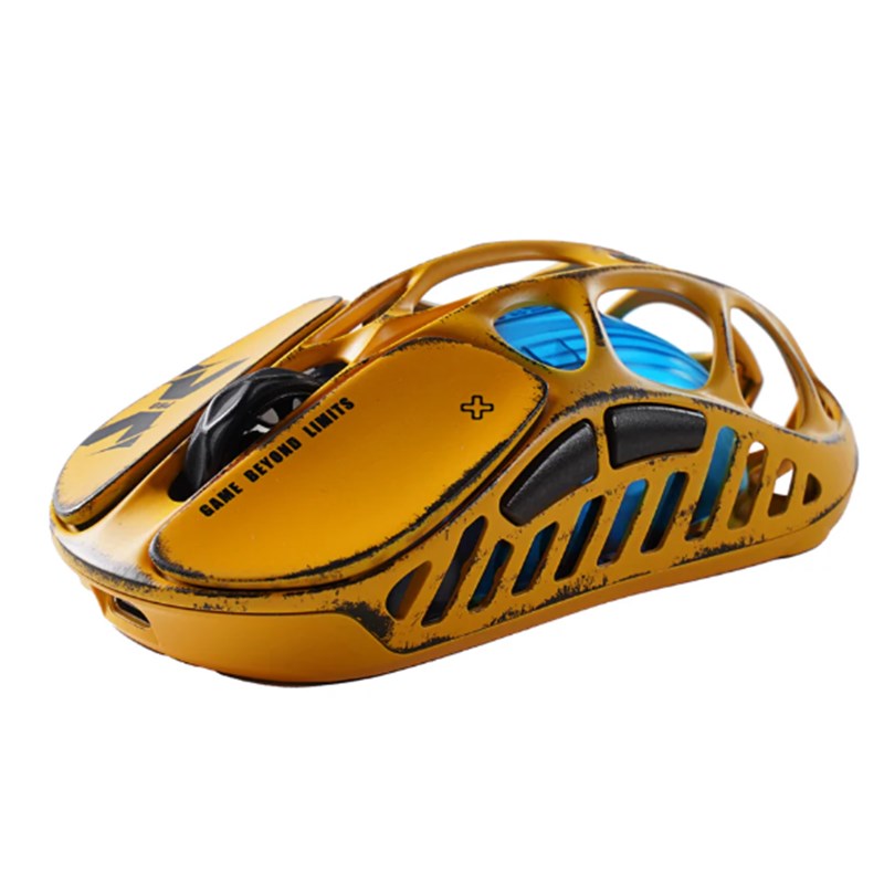 GravaStar Mercury X Pro Wireless Gaming Mouse 8K Dongle Special Edition - Worn Yellow