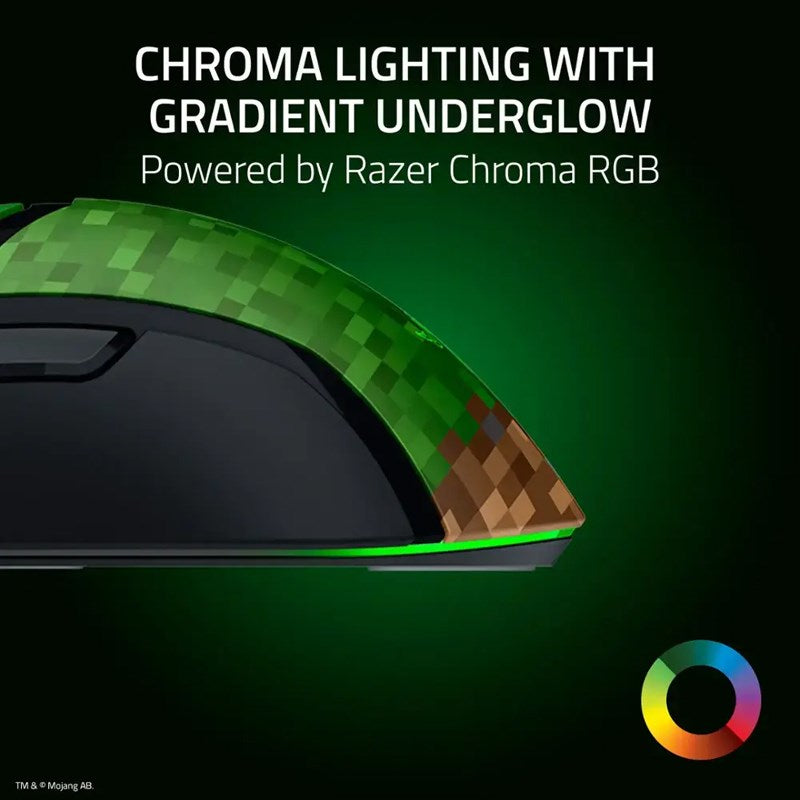 Razer Cobra Minecraft Edition Lightweight Wired Gaming Mouse with Razer Chroma RGB