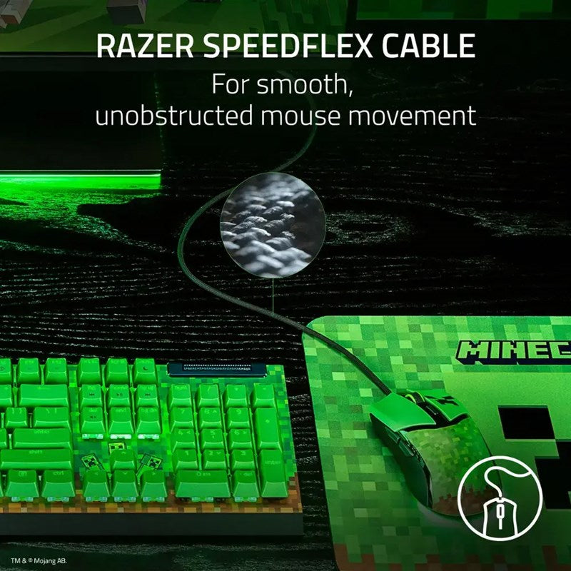 Razer Cobra Minecraft Edition Lightweight Wired Gaming Mouse with Razer Chroma RGB