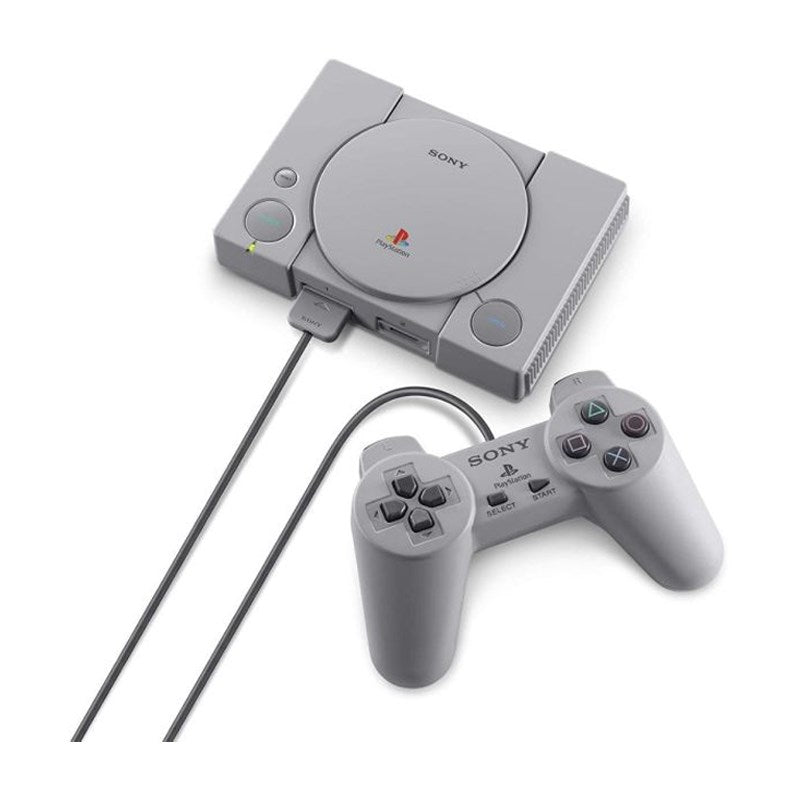 Sony PlayStation Classic Video Game Console, with 20 Pre-Loaded Games +120 Game Free - Grey