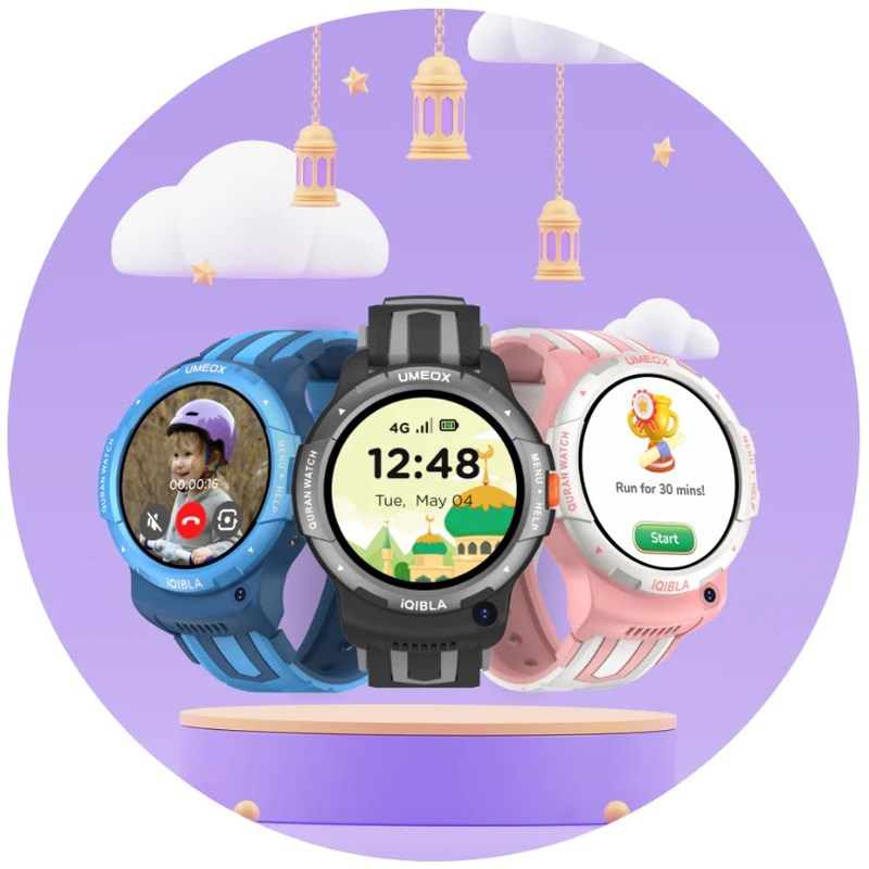 iQIBLA Qwatch K1s, Smart Watch for Kids with Camera