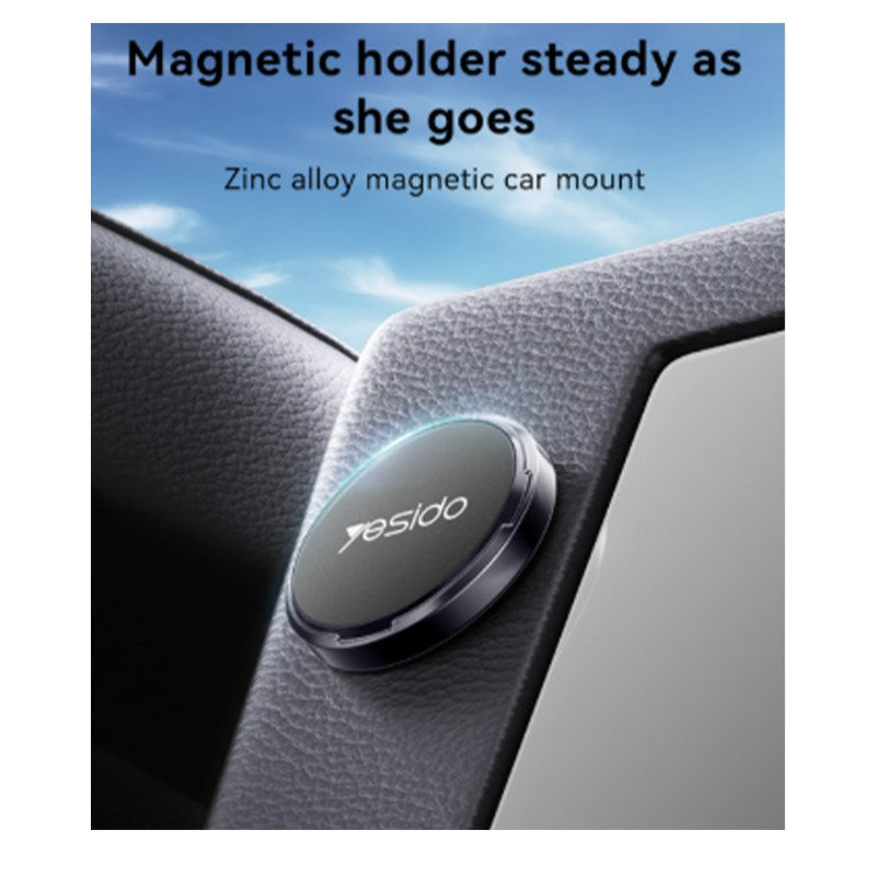 Yesido C211 Four Strong Magnets Zinc Alloy Magnetic Car Phone Holder