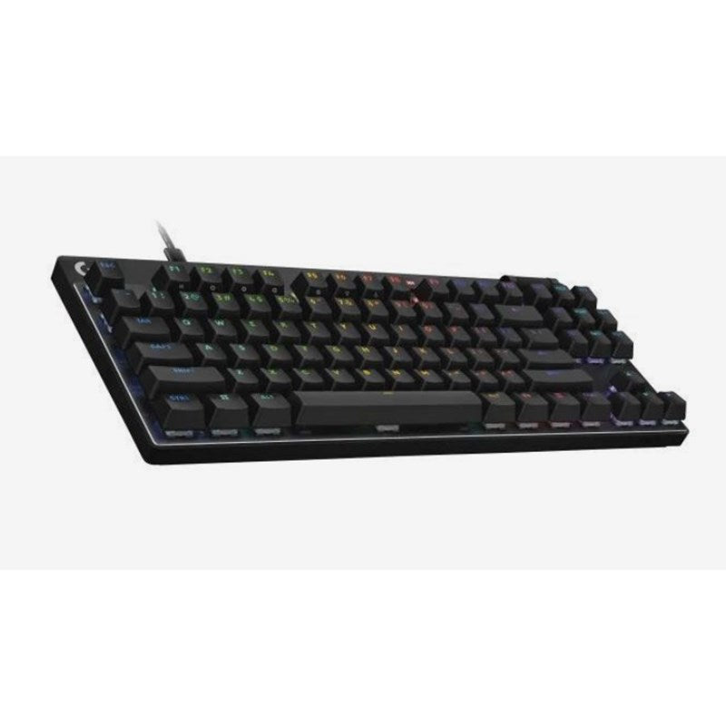 Logitech PRO X TKL RAPID Gaming Keyboard, US INT'L - LINEAR - Black