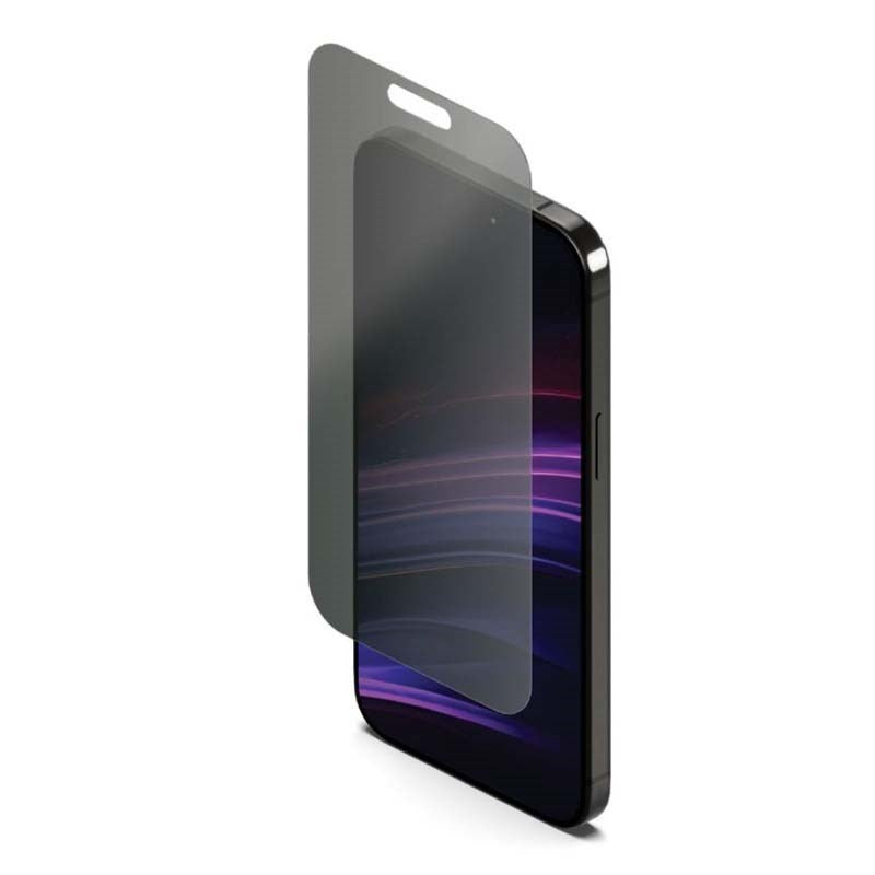 Grip2u Boost Kickstand Case for iPhone 16 Pro, Smoky with Cygnett PrivateShield Screen Protector for iPhone 16 Pro