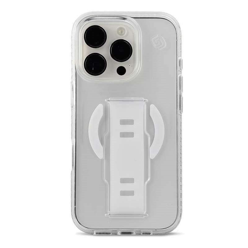 Grip2u Slim MagSafe Case for iPhone 16 Pro Max, Clear with Cygnett PrivateShield Screen Protector for iPhone 16 Pro Max