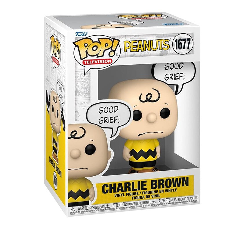 Funko Pop! Animation: Peanuts S7- Charlie Brown(Good Grief)