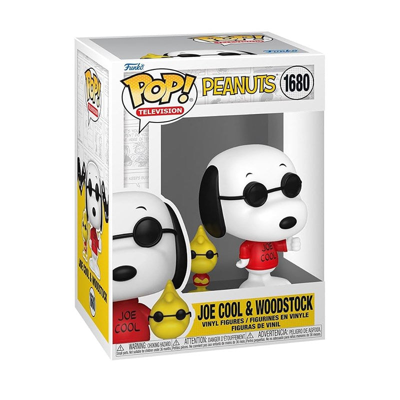 Funko Pop! Animation: Peanuts S7- Joe Cool with Woodstock
