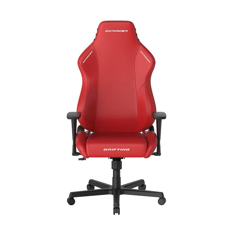 DXRacer Drifting Series XL Gaming Chair - Red + GAMEON 3in1 L-Shaped Slayer II XL Series Gaming Desk - Black