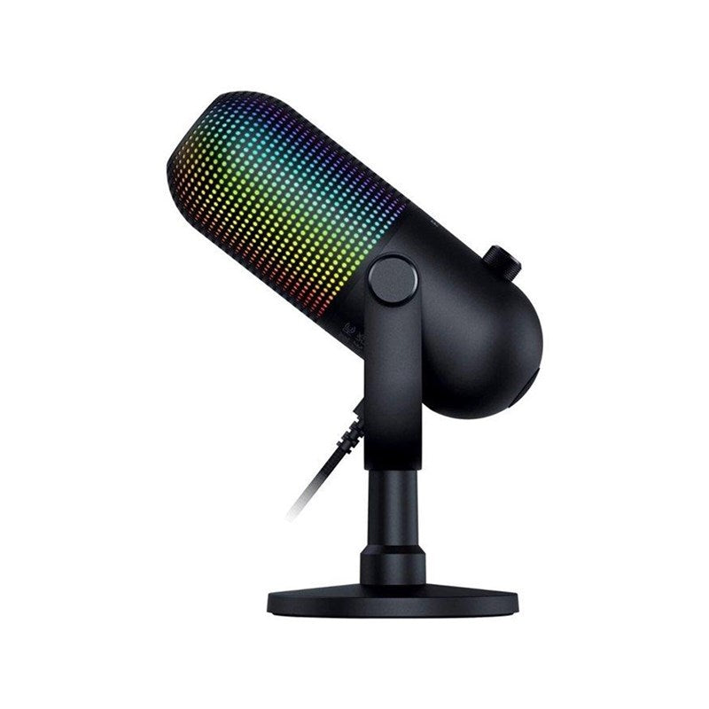 Razer Seiren V3 Chroma RGB USB Gaming & Streaming Microphone with Tap-to-Mute - Black
