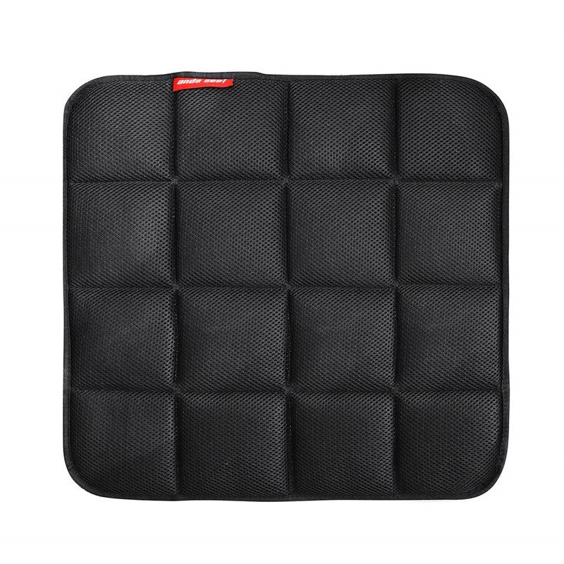 Andaseat Luna Series Gaming Chair Large - Black Fabric with Andaseat Green-Touch Natural Bamboo Charcoal Seat Mat