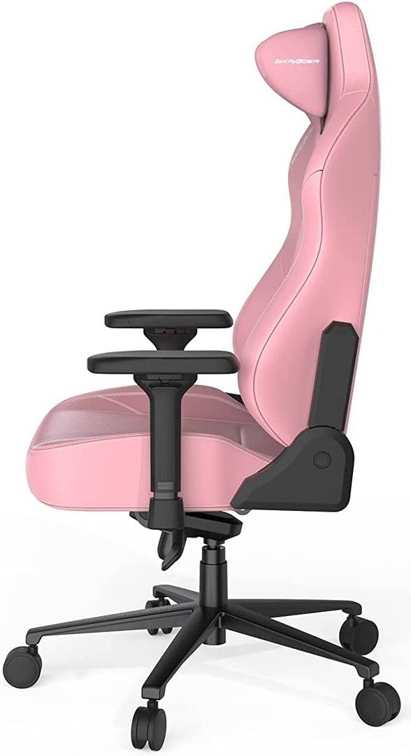 DXRacer Craft Pro Classic Gaming Chair (CRA-PR001-P-H1), Aluminum Base, High-Density Memory Foam, Adjustable Memory/Recline, 4D Armrests - Pink