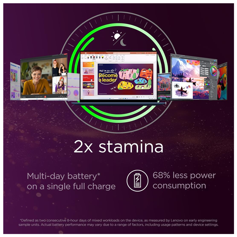 Lenovo Yoga Slim 7 14Q8X9, Snapdragon X Elite, 14.5