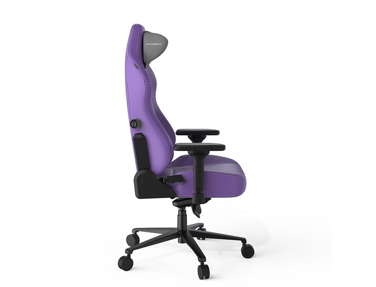 DXRacer Craft Pro Classic Gaming Chair - Violet With Free GAMEON L - Shaped Slayer I Series Gaming Desk (129 x 129 x 74 cm)