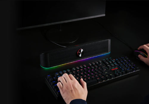 Redragon GS560 Adiemus RGB Gaming Speaker - Black