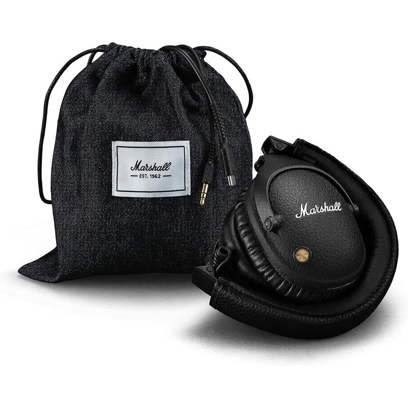 Marshall Monitor II Active Noise Canceling Over-Ear Bluetooth Headphone, Black