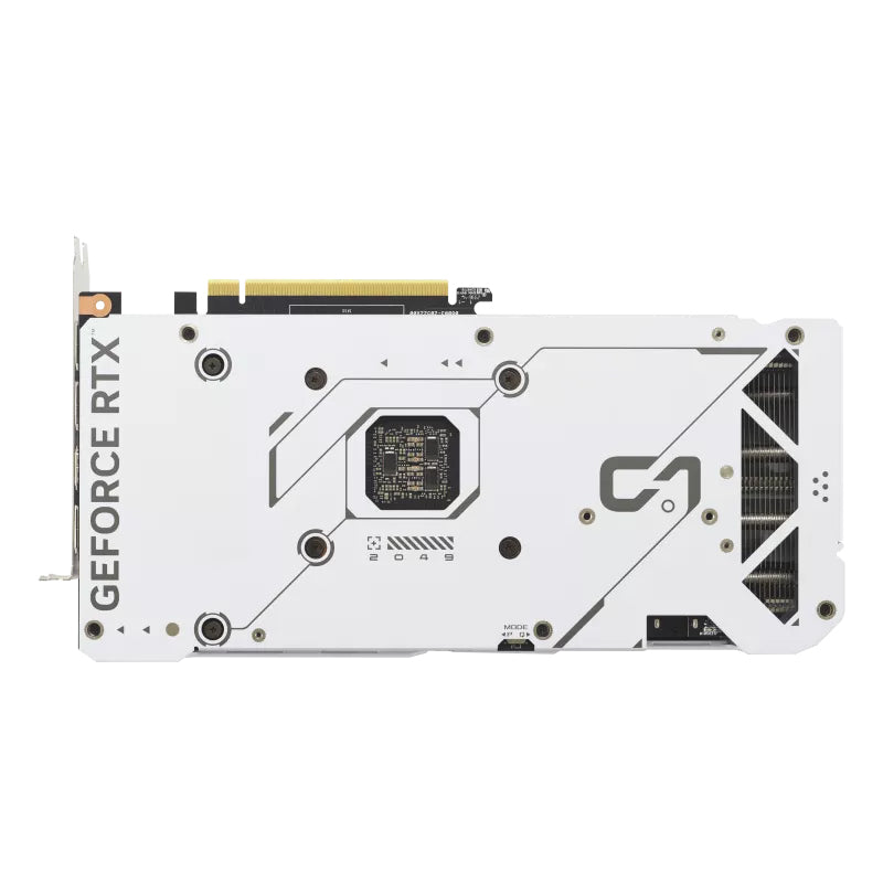 Asus Dual GeForce RTX 4070 SUPER White OC Edition 12GB GDDR6X Gaming Graphics Card